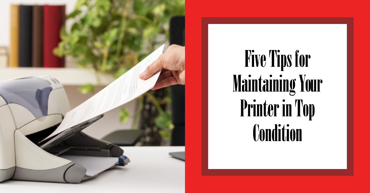 maintaining your printer